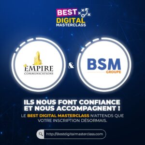 BSM groupe partenaire du Best Digital Masterclass